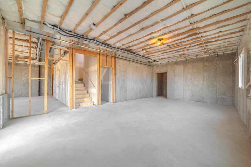 This is a photo of a tenant improvement project in Coquitlam. The space was gutted as we got to perform the renovation on an empty canvas.